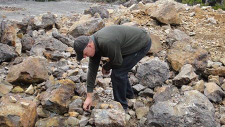 collecting pyrite